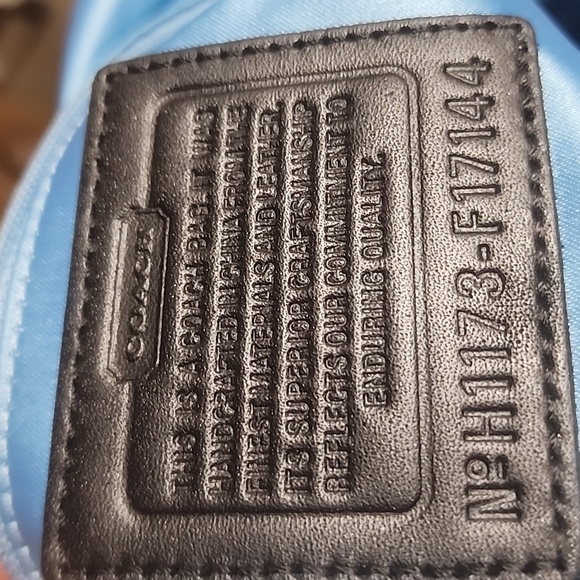 Coach Special Edition Holiday Tote Bag with Multicolor Shimmering Accents Euc - Picture 14 of 16